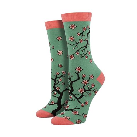 Cherry Blossom Socks Bamboo Socks Socksmith Socks
