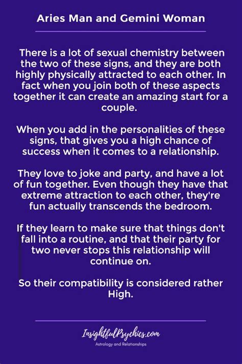 Aries And Gemini Compatibility In Sex Love And Friendship In 2022