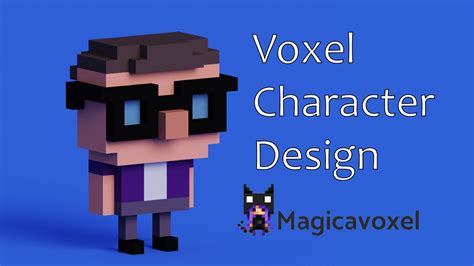 Quick Voxel Character Design In 1 Minute Magicavoxel Youtube
