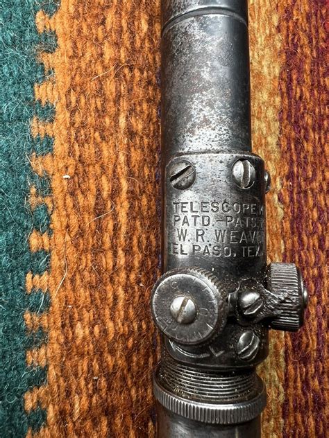 Vintage Weaver Rifle Scope M73b1 Wii Telescope El Paso Texas Ebay