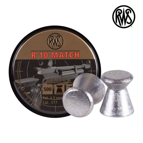 Rws R10 Match 177 Cal451mm82gr Pellets Airgun Ammo Buy Air