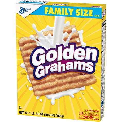 Golden Grahams Cereal Graham Cracker Taste Whole Grain 196 Oz Buy