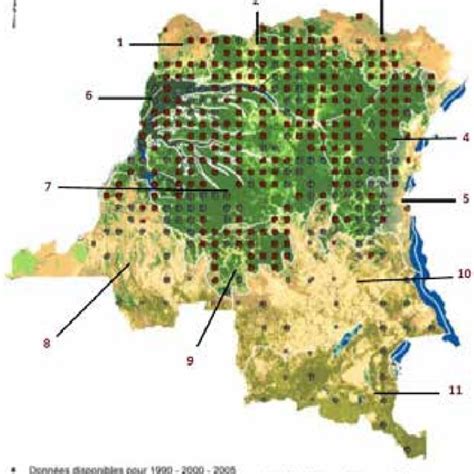 2 Cartographie Des Écorégions Wwf En République Démocratique Du Congo