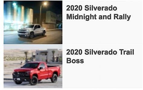 Coming To The Usa Regular Cab Two Door Chevy Silverado 1500 Trail Boss