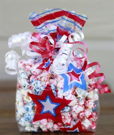 Crafty Sisters Sweet And Salty Patriotic Popcorn 4th Of July