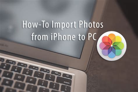If you have multiple select which photos you want to bring over. How-To Import Photos from iPhone to PC - AppleToolBox