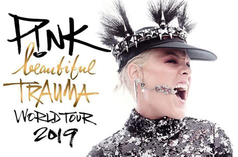 Pnk Unveils Beautiful Trauma World Tour 2019
