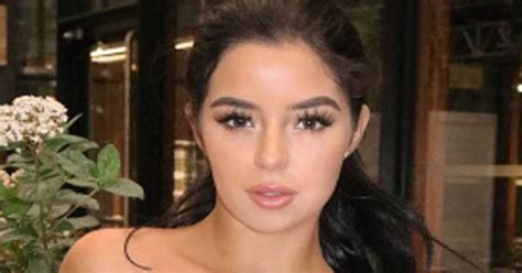 Braless Demi Rose Mawby Flashes Cleavage In Extremely Plunging Top Daily Star
