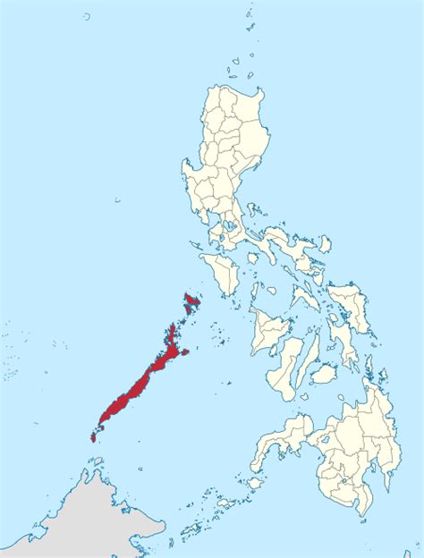 Ubicación De Provincia De Palawan
