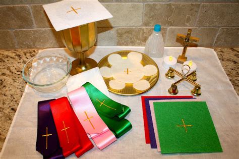 Familia Católica Cómo Hacer Los Objetos Litúrgicos De La Santa Misa