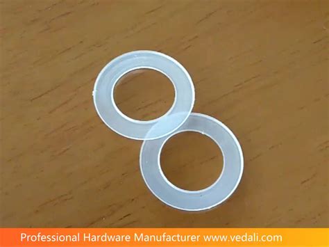 Clear Plastic Washers Flat Thin Pc Polycarbonate Standard Din 125 M5