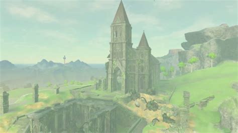 Zelda The Breath Of The Wild Features Iconic Temple Of Time Gamespew