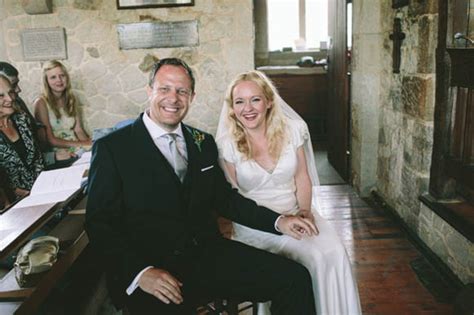 A Jacqueline Byrne Wedding Dress For A Thatched Church Wedding On The