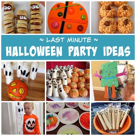 These can be fun gifts or scary gifts, depending on how devilish you're feeling. Toddler Approved!: Last Minute Halloween Party Ideas