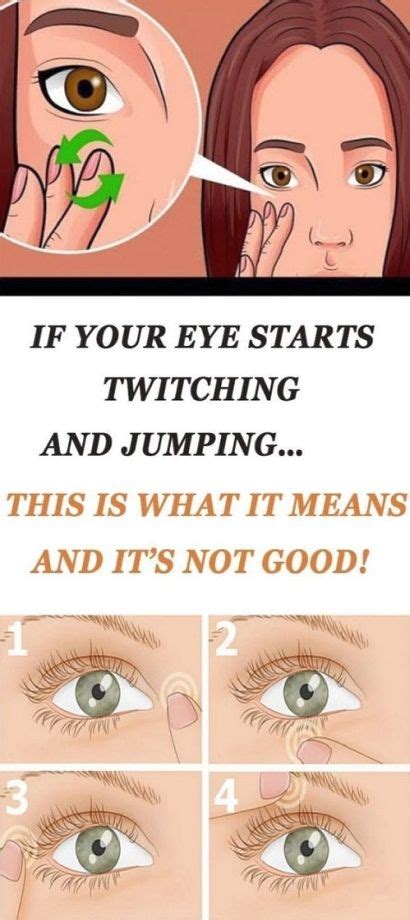 If Your Eye Starts Twitching And Jumping This Is What It Means And It