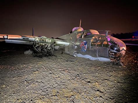 Albany Bound Wwii Bomber Crash Landed In California