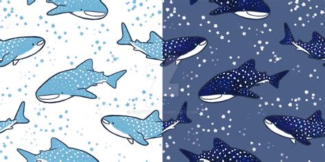 Starry Whale Shark Patterns By Soyrwoo On Deviantart