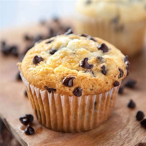 Easy Chocolate Chip Muffin Recipe Without Baking Powder