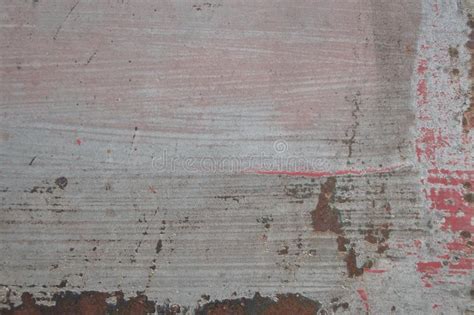 Grungy Red Metal Painted Sheet Peeling Paint Stock Photo Image Of