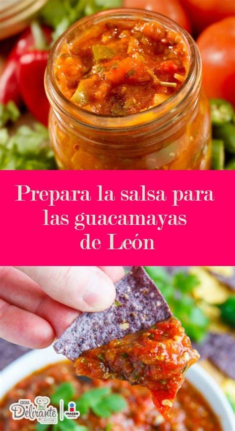 Prepara La Deliciosa Salsa Para Las Guacamayas De León Recetas De