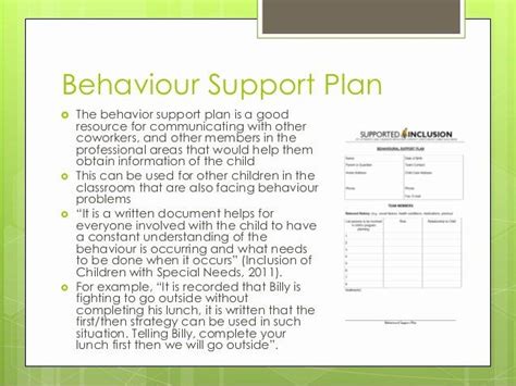 40 Positive Behavior Support Plan Template Hamiltonplastering
