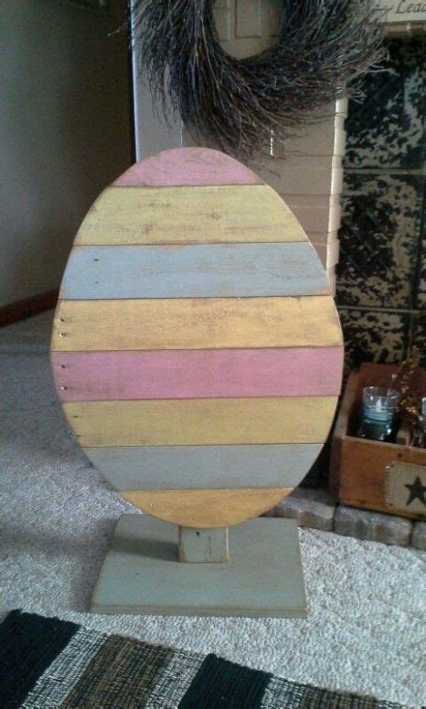 Pallet Easter Egg Recycle Repurpose Reuse Easter Spring With Diy Spring