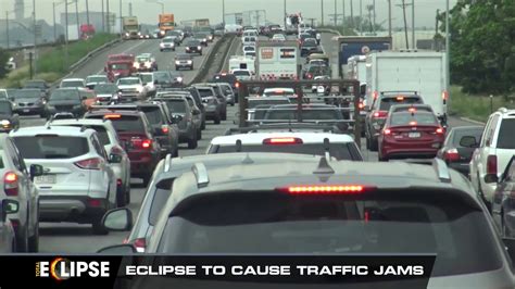 Eclipse To Cause Traffic Jams Youtube