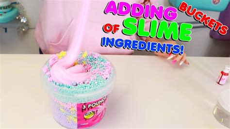 Adding Buckets Of Ingredients Into Slime Slimeatory 503 Youtube