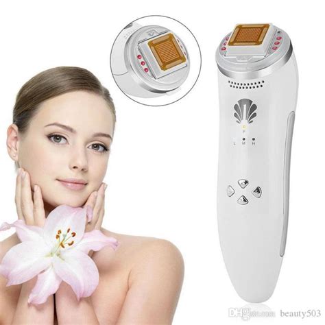 Rechargeable Rf Radio Frequency Dot Matrix Face Skin Care Lifting