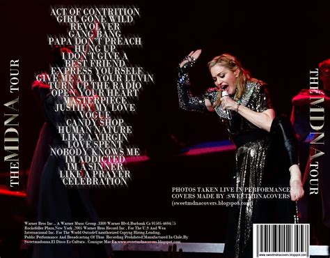 Madonna Fanmade Covers The Mdna Tour