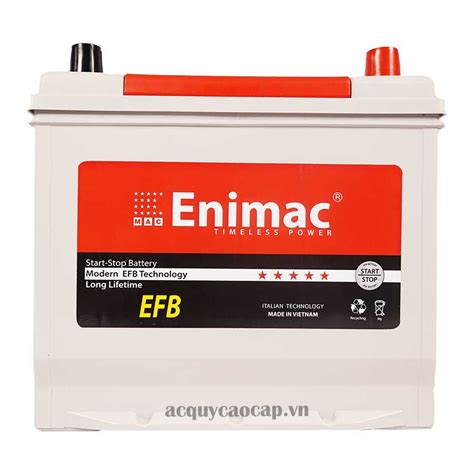 Ắc quy Enimac EFB Q85 95D23L 12V 65AH Chất lượng tốt giá bán ưu đãi
