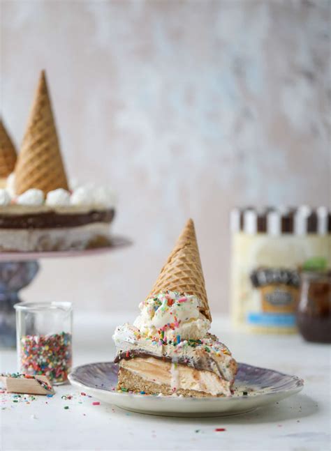 Ice Cream Cake Peanut Butter Fudge Ice Cream Cake