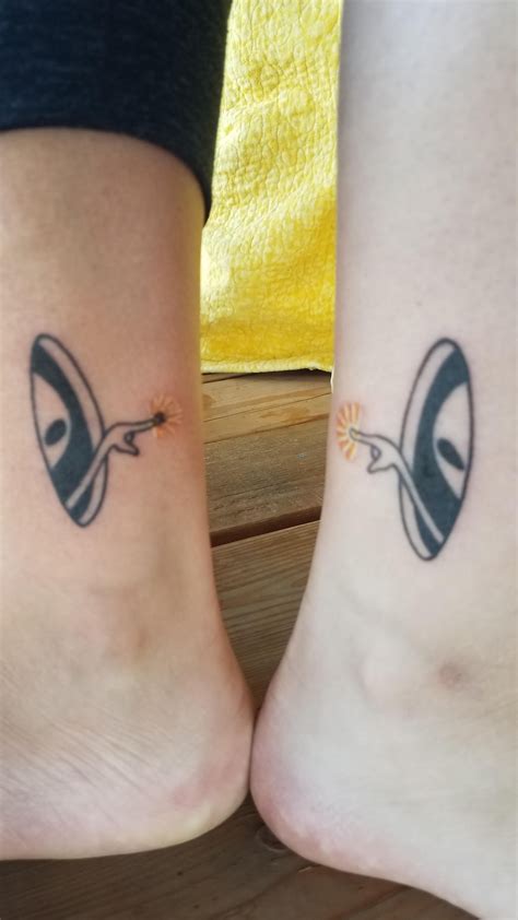 matching best friends tattoos