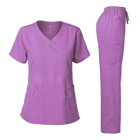Dagacci Dagacci Medical Uniform Womens Scrubs Set Stretch Ultra Soft