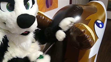 Puffypaws Wolf V 31 Inflatable Pooltoy Pop Youtube