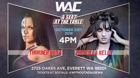 Thunder Rosa Vs Priscilla Kelly Without A Cause Youtube