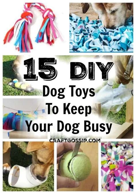 15 Diy Dog Toys You Can Make At Home Home And Garden