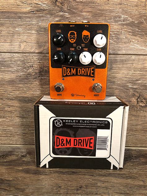 Keeley D M Drive Overdrive Boost DRUMMOND MUSIQUE Reverb