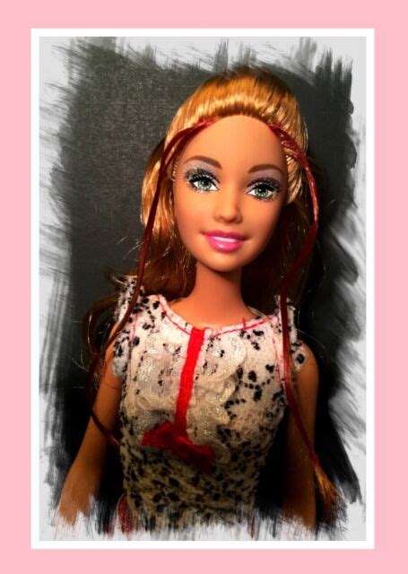 Rare Vhtf Barbie Doll Fashion Fever Summer Strawberry Blonde Hair