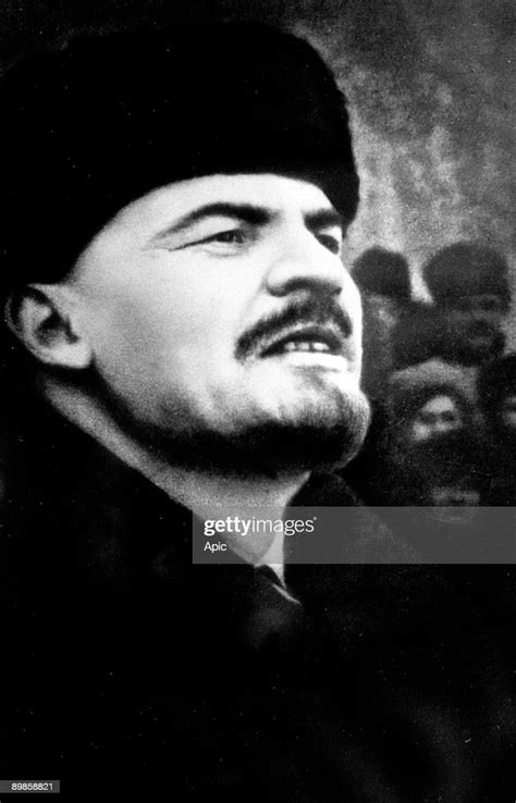 Lenine Russian Leader Who Led The October Revolution In 1917 Here In News Photo Getty Images