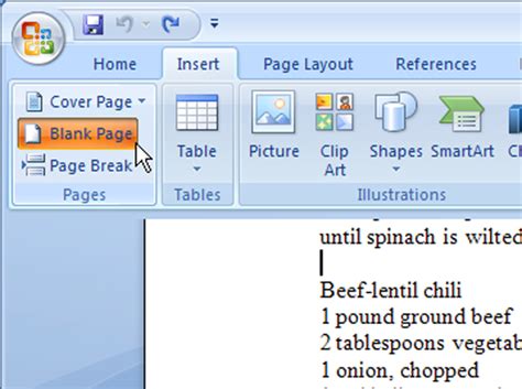 Copy paste blank space, white space copy paste. How to Insert a Blank Page in Word 2007 - dummies