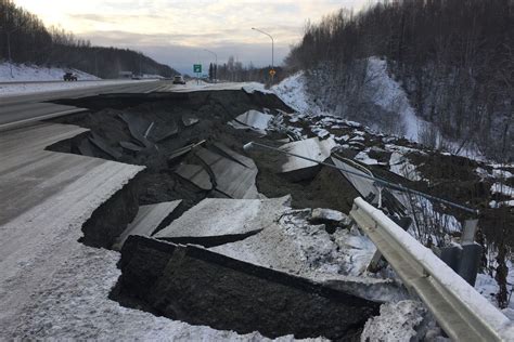Alaska Earthquake Damage Today 2018 Anchorage Earthquake There Were
