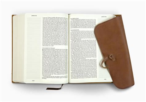 Crossway Esv Journaling Bible Interleaved Edition Nat Leather Flap