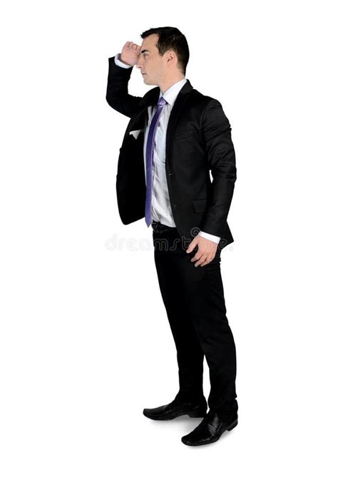 Business Man Looking Side Stock Image Image Of Head 55935169