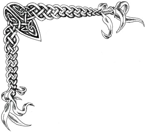 Celtic Page Border Clipart Free To Use Clip Art Resource Clipart