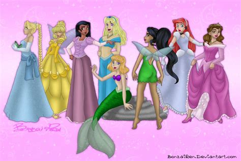Princess Swap Remake By Bonzairen On Deviantart Princess Disney