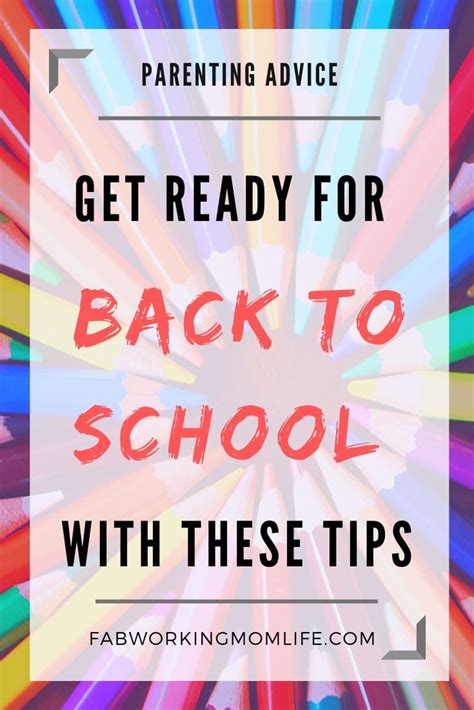 Get Ready For Back To School With These Tips 40 Mom Hacks To Prepare