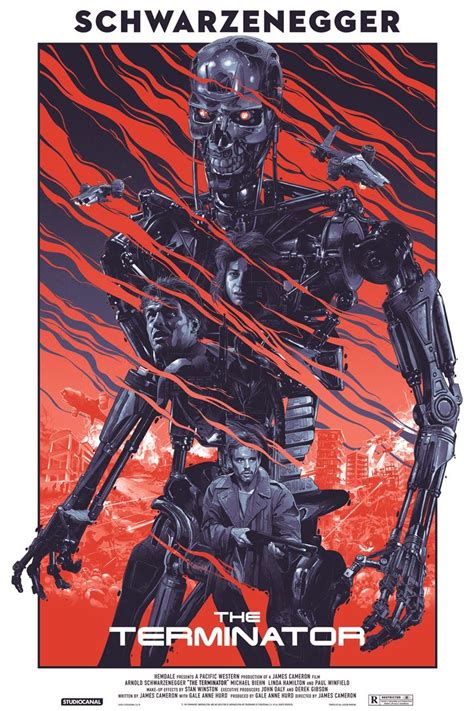 Kunst Antiquitäten And Kunst Kunstplakate Terminator Endoskeleton Poster