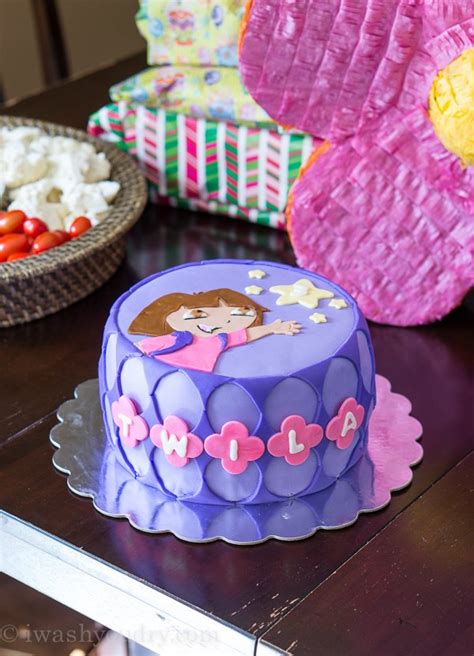 Discover More Than 67 Simple Dora Cake Super Hot Vn