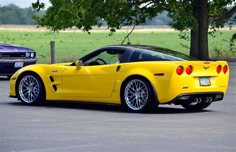 Corvette C6 Zr1 Corvette Chevrolet Corvette Z06 Yellow Corvette